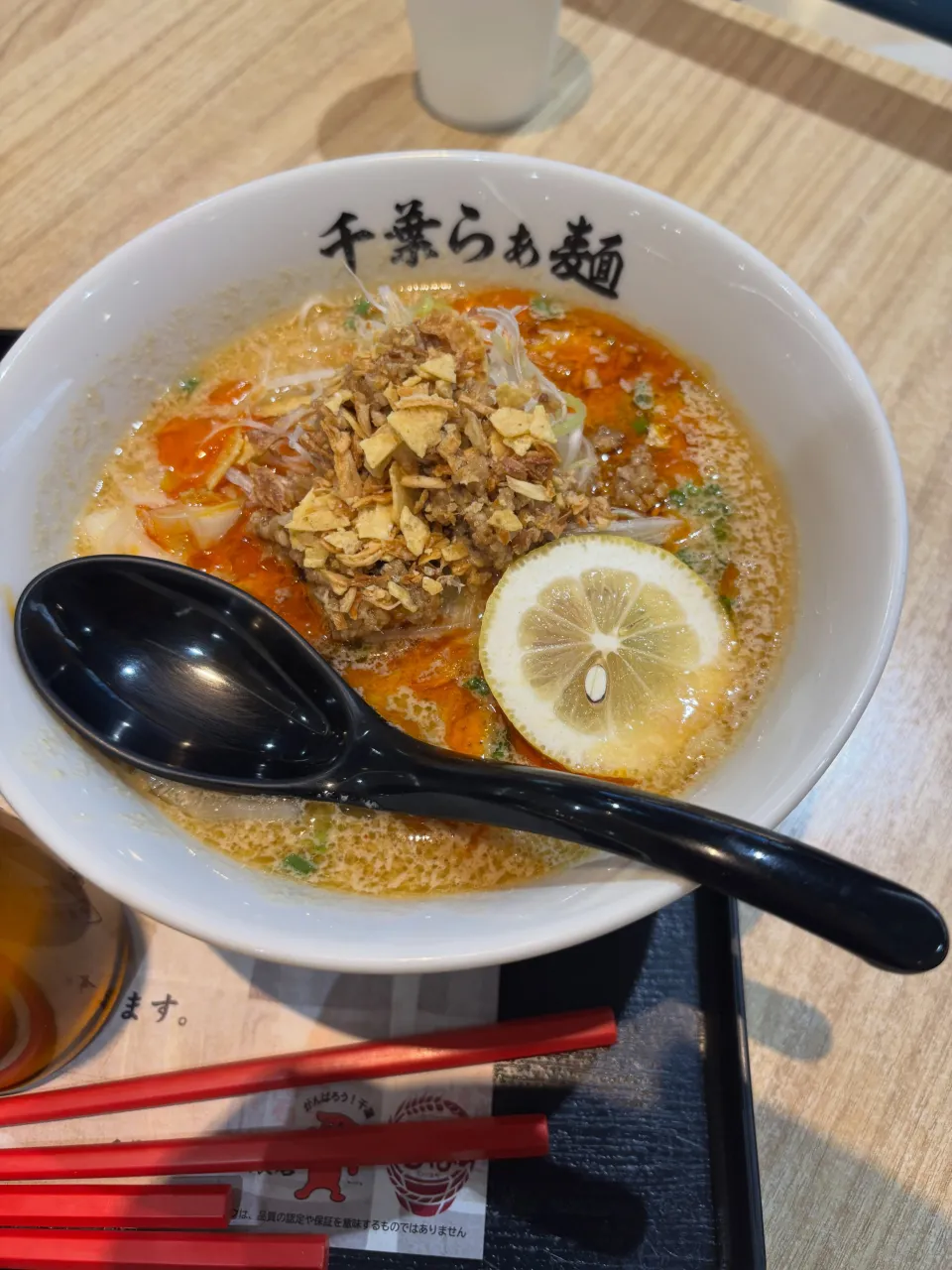 昨日は久しぶりに千葉らぁ麺さんへ。