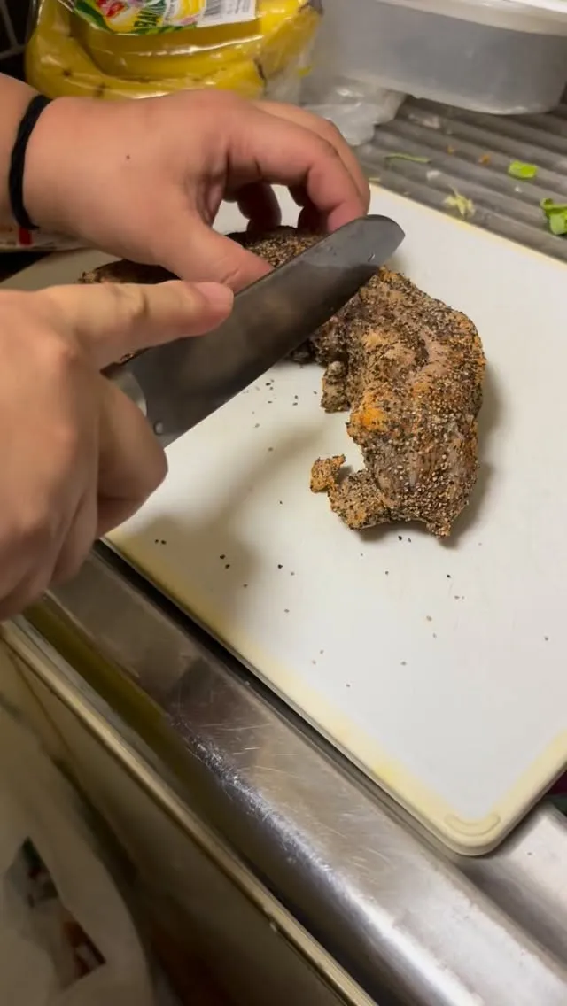 久しぶりにパンチェッタ仕込んでみた。