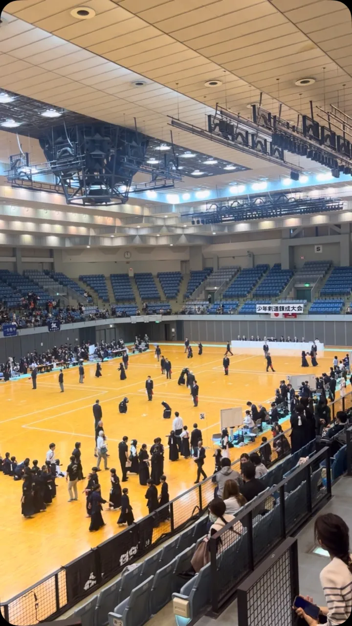 今日は剣道の付き添いでした。